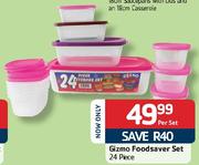 Gizmo Foodsaver Set-24 Piece Per Set
