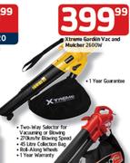 Xtreme Garden Vac And Mulchar-2600W Each