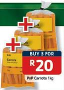 PnP Carrots-3 x 1kg