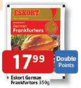 Eskort German Frankfurters-350gm