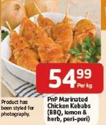 PnP Marinated Chicken Kebabs(BBQ, Lemon & Herb, Peri-Peri)-Per Kg