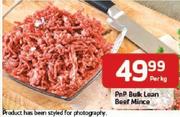 PnP Bulk Lean Beef Mince-Per Kg