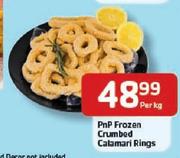 Pnp Frozen Crumbed Calamari Rings Per Kg