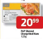 Pnp Shaved Chargriled Ham-125g