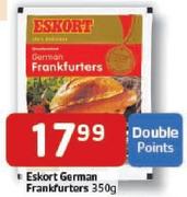 Eskort German Frankfurters-350gm