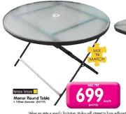 Terrace Leisure Manor Round Table-Each
