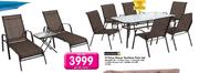 Terrace Leisure 10 Piece Manor Textilene Patio Set-Each