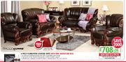 Commagomma 4 Piece Florentine Lounge Suite With Free Signature Rug