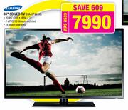 Samsung 40" 3D LED TV(UA40F6100)