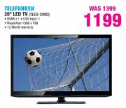 Telefunken 20" LED TV(TLED-20HD)