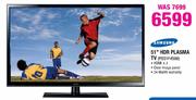 Samsung 51" HDR Plasma TV(PS51F4500)