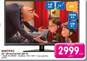 Sinotec 32"(81cm) Full HD LED TV-Each