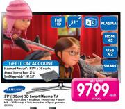 Samsung 51"(130cm) 3D Smart Plasma TV-Each