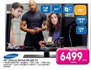 Samsung 40"(102cm) 3D Full HD LED TV-Each