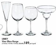 Libbey Vina Glass Range-Per 6 Pack