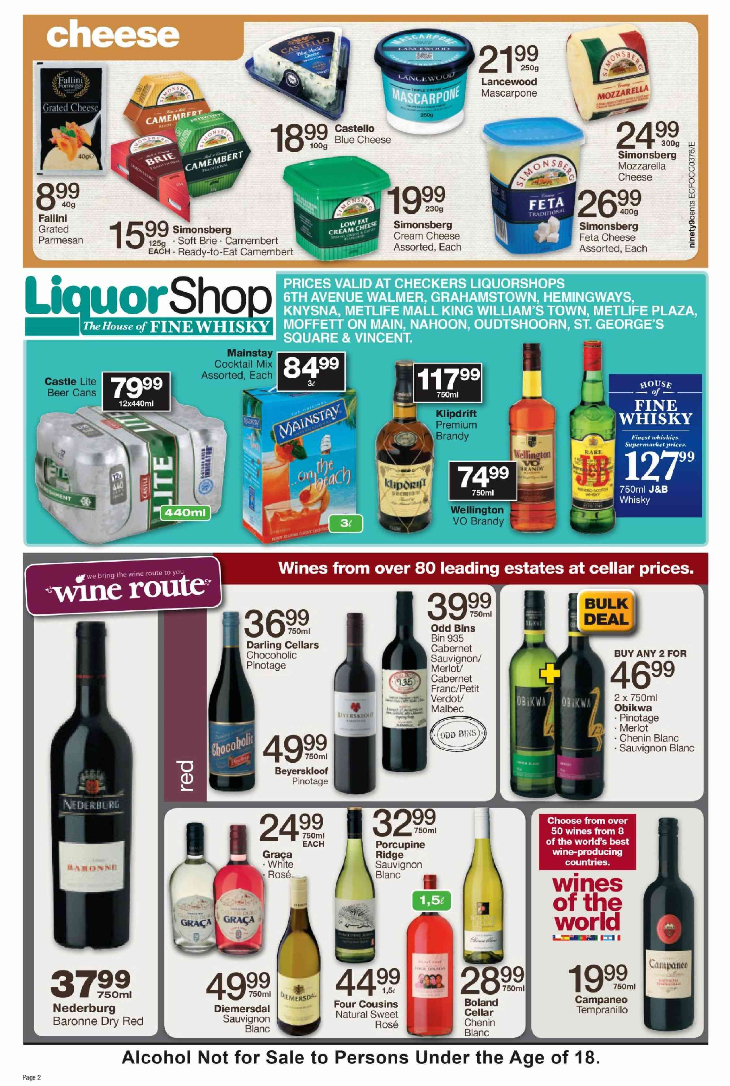 Special Mainstay Cocktail Mix Assorted 3LEach — www.guzzle.co.za