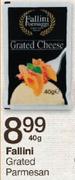 Fallini Grated Parmesan 40g-Each