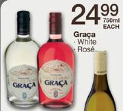 Graca White, Rose 750ml-Each