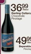 Darling Cellars Chocoholic Pinotage 750ml-Each