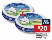 Dairy Princess Creamy Cheese Wedges-2 x 125g