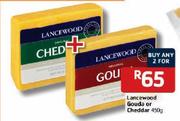 Lancewood Gouda & Cheddar - 2x450g 