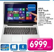 Asus 15.6" Touch Laptop-Each
