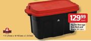 Big Jim Storage Box Red And Black-100ltr Each