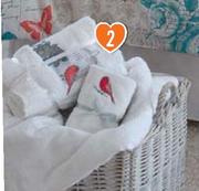 Embroided 3 pack Towel Set