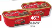 Ola Gino Ginelli Ice Cream Tub Assorted-15L Each