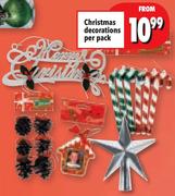Christmas Decorations-Per Pack