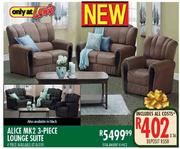 Alice MK2 3 Piece Lounge Suite