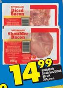 Ritebrand Diced/Shoulder Bacon-200gm Each