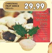 Christmas Fruit Mince Pies-6's