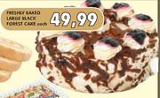 Freshly Baked Large Black Forest Cake