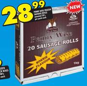 Penny Wise Frozen Sausage Rolls-20's Per Pack