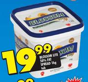 Blossom Lite 50% Fat Spread-1kg Tub