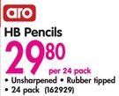 Aro HB Pencils-Per 24 Pack