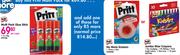 Pritt Multi Pack Glue Stick-3x43g Per Pack
