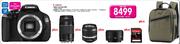 Canon Triple Lens Bundle 600DDC-Per Bundle