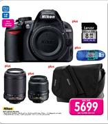 Nikon SLR Camera Bundle D3100-Per Bundle