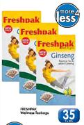 Freshpak Wellness Teabags-3x20's