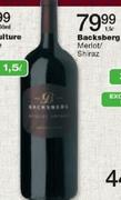 Backsberg Merlot/Shiraz-1.5Ltr