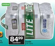 Castle Lite Cans - 12x440ml