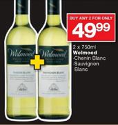 2X750ml Welmoed Chenin Blanc Sauvignon Blanc