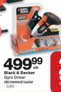 Black & Decker Gyro Driver Skroewedraaier-3.6V Elk