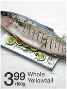 Whole Yellowtail-Per 100g