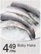 Baby Hake-Per 100g