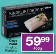 Cape Point Kingklip Portions-400g