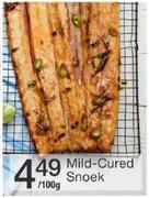 Mild-Cured Snoek-Per 100g