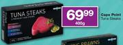 Cape Point Tuna Steaks-400g